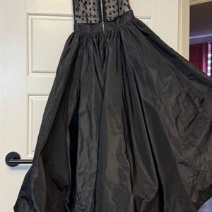 Bebe Elegant Black Evening Gown